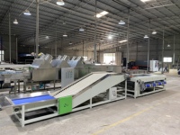 Hoogwaardige fruit- en groentewas-, droog- en sorteermachine, radijs sorteermachine, wortelsorteerlijn, zoete aardappel sorteermachine op maat
