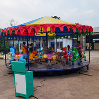 Manège portable pour parc d'attractions, carrousel extérieur pour enfants et adultes, balançoire à chevaux pour enfants à vendre