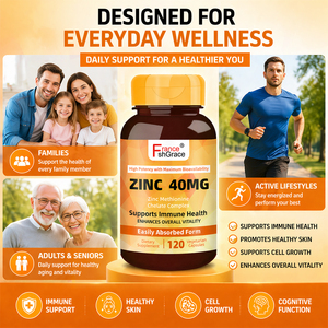 Nuevo Suplemento de Zinc Shecome, Promueve la Salud de la Piel en Adultos, Mejora la Elasticidad de la Piel, Cápsulas de Zinc, 120 Cápsulas - Product Image 5