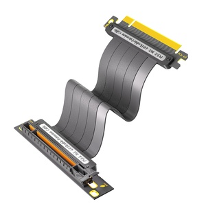 สายต่อ PCI-E 4.0 สำหรับ RTX4090 RX6950XT อะแดปเตอร์ความเร็วสูง X16 พอร์ตต่อขยาย 90 องศา สายต่อ PCIe 4.0 แบบยืดหยุ่น มีสินค้าในสต็อก - Product Image 1
