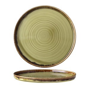 Plato de Cena Dudson Harvest Green, Apilable, Decorado, Hecho a Mano, de Cerámica, 26 cm, Suministros para Restaurantes, Vajilla para Catering, Venta al por Mayor - Product Image 1