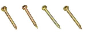Clavos para Concreto de Acero Electrogalvanizado, Sin Cabeza, con Anillo PBx3 de 1, 2 y 4 Pulgadas (3.0mm), en Paquete - Product Image 1