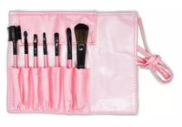 Lot de 7 pinceaux de maquillage pour le visage, nouveau design, haute qualité, poils en nylon, manche en plastique, usage quotidien, pinceau éventail, vente en gros usine, livraison en 3 jours