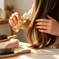 Minyak Kulit Kepala Biji Labu Private Label 60ml Serum Bernutrisi Cold Pressed untuk Akar Rambut yang Terlihat Lebih Tebal OEM Grosir Massal