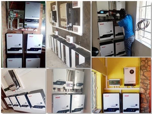 Bộ Biến Tần Puro 8kw A Onda Sinusoidale Với Lưới Điện Hỗn Hợp Solare 5kw 10kw 12V 24V 5000W 3000W Bộ Biến Tần 12V 220V 10000W - Product Image 6