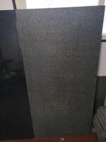 Prix le moins cher Jet Black Granit Old G684 Carreaux de granit noir 60x60 Flammed Paver / Plate