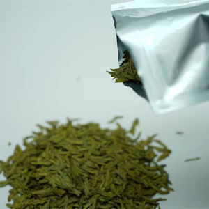 Thé vert chinois Longjing biologique certifié ISO de qualité supérieure, en feuilles, sachet de 550 g pour les cafés, sans sucre - Product Image 5