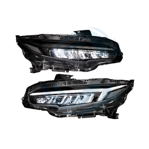 Fari LED per Auto <span class=keywords><strong>Honda</strong></span> <span class=keywords><strong>Civic</strong></span> 8a, 10a, 11a Generazione, FD Fit Insight 2005 <span class=keywords><strong>2008</strong></span> 2012 2019, Gruppo Fari Anteriori - Product Image 1