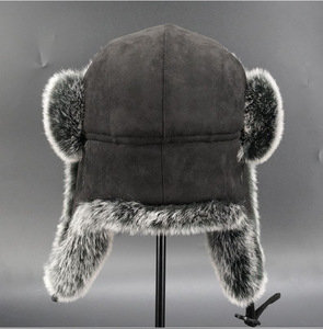 Chapeau d'hiver unisexe en fausse fourrure, coupe aviateur, coupe-vent, chaud, avec cache-oreilles, pour le ski et la conduite en extérieur - Product Image 2