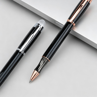 Stylo bille haut de gamme à tête en cristal, best-seller, vente en gros, stylo gel professionnel avec logo personnalisé, fournitures de bureau et usage quotidien