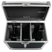 Équipement d'éclairage de scène personnalisé Flightcase Fly Flight Case Aluminium Flight Case For Moving Head Led Par Lights Stage Lighting
