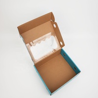Boîtes d'emballage personnalisées en carton ondulé biodégradable pour tomates cerises fraîches et légumes, vente en gros