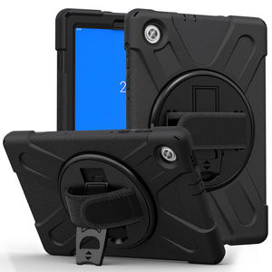 Étui de protection pour tablette <span class=keywords><strong>Lenovo</strong></span> <span class=keywords><strong>Tab</strong></span> TB311 K10 10.1 K11 M11 TB330 <span class=keywords><strong>M10</strong></span> <span class=keywords><strong>Plus</strong></span> TB125 TB328 PC Silicone Sangle de poignet Film de protection - Product Image 5