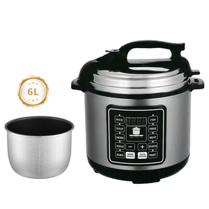 Cuisinière à pression multifonctionnelle numérique 6L, cuve intérieure antiadhésive, cuisson rapide, appareil de cuisine, cuisinière à pression électrique - Product Image 2