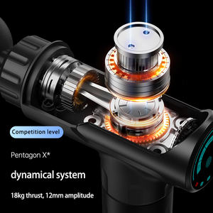 USB ricaricabile 6-Speed LCD regolabile Display triangolo massaggio del corpo pistola prodotto originale per il rilassamento profondo - Product Image 4