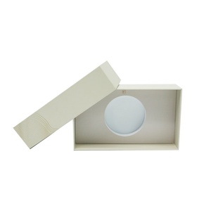 Caja de Cartón Rígido Cuadrada Biodegradable con Impresión Digital Personalizada, Tipo Cielo y Tierra, para Regalos de Velas y Perfumes - Product Image 2