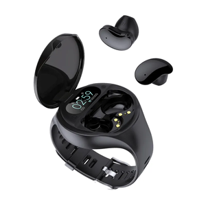 2024 HotSmartWatch Với Tai Nghe Audifono F9 <span class=keywords><strong>Mi</strong></span> 2 Trong 1 Đồng Hồ Với Earbuds Tai Nghe Tai Nghe Tai Nghe Tai Nghe Không Dây - Product Image 1