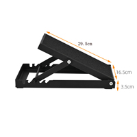 Planche d'étirement pour squats Skyhope-K, réglable sur plusieurs niveaux, étireur de mollets, planche inclinée réglable, planche inclinée en acier, antidérapante, yoga