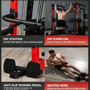 Máquina Smith Multifuncional Moderna para Gimnasio en Casa, Equipo de Ejercicio Integrado para Entrenamiento en Casa SP-DZ007 Multifuncionalidad - Product Image 6