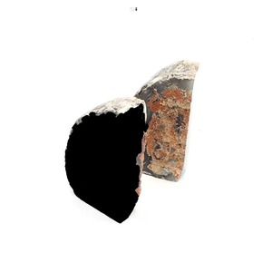 Vente en gros de serre-livres en cristal d'agate noire de qualité supérieure Feng Shui en pierre naturelle sculptée pour étagères Chakra Healing - Product Image 4