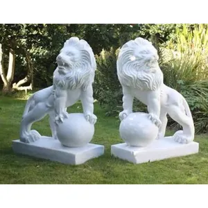 Bahçe aslan taş heykel heykel oyma taş aslan mermer heykel bahçe heykel taş oyma özel herhangi bir boyut