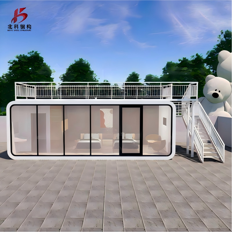20ft 40ft Glass Hotel Modular Prefab Tiny Homes Container Office ...