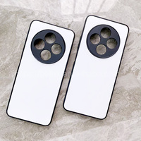 Coque de téléphone 2D DIY à sublimation pour Redmi 14C, bord souple en TPU, dos rigide en PC, coque de téléphone à sublimation