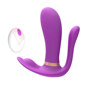 Vibromasseur féminin invisible télécommandé en forme de phallus pour masturbation, bâton de massage vibrant, jouet sexuel pour adulte, USB - Product Image 2