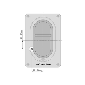 기존의 반사 빔 감지기 100 미터 적외선 배리어 화재 연기 경보 시스템 - Product Image 2