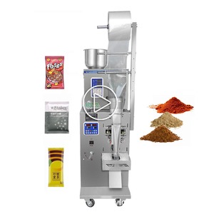 SPK220KF Electric Food Packing Machine 1-100g Flour Sugar Coffee Powder Wrapping Gluing High-Accuracy 20 Bags/Min Paper Film - Product Image 1