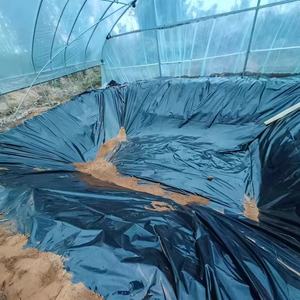 1.2mm HDPE géomembrane anti-infiltration revêtements chimiques barrage pisciculture étang agricole tunnel de résidus route résistant décharge - Product Image 4