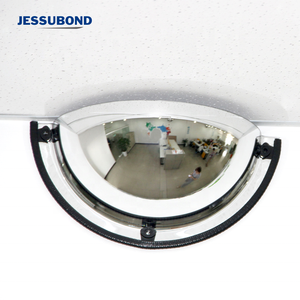 60 см Средний 2 мм толщина акриловый пластик безопасности 180 градусов полусферическое купольное зеркало выпуклое - Product Image 1