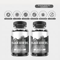 Gummies à l'huile de nigelle HDK – Soutien immunitaire et bien-être personnalisé (OEM/ODM) – Supplément masticable à base de Nigella Sativa
