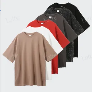 2023 OEM Sommer Mann stilvolle Kleidung 100% Baumwolle Mode gedruckt große Plus Size Herren T-Shirts