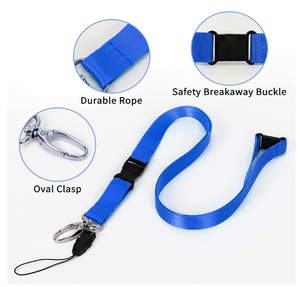 Nhà Máy Nóng Bán Số Lượng Lớn Giá Rẻ In Lanyard ID Dây Buộc Với Biểu Tượng Tùy Chỉnh Dây Buộc - Product Image 6
