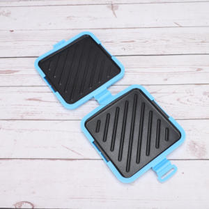 Grille-pain à sandwich épaisse, compatible lave-vaisselle et micro-ondes, pour panini carrés, pour une cuisson rapide et gain de temps - Product Image 5