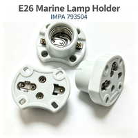 Base de lampe en céramique marine IMPA793504 IMPA793505, douille à vis E26, douille à baïonnette B22 pour éclairage de navigation maritime, AC 110V-265V, marque TENGYU
