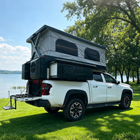 Camping-car électrique escamotable pour camping-car et motorhome, double extension, pour camionnettes et pick-up