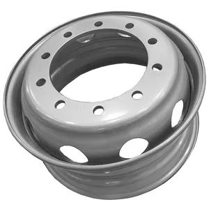 Jante de roue en acier de bonne qualité pour camion 22.5x9.00 pour pneu 12R 22.5 fournisseur de jantes de vente chaude en Chine avec des prix bon marché