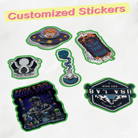 Nouveaux autocollants vinyle mats et brillants imperméables pour skateboard, style anime, pour bricolage, découpe personnalisée, artisanat de bougies