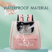 Sac à dos imperméable personnalisé pour animaux de compagnie, sac de transport pour animaux de compagnie pour chats et chiens