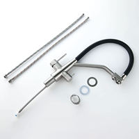 Mélangeur d'évier de cuisine Robinet d'évier de cuisine à 3 voies avec filtre Robinet d'eau Robinet d'eau potable