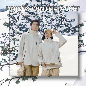 Chaqueta Impermeable de Invierno Unisex de Alta Calidad, con Forro Polar Interior, Estilo con Capucha, Transpirable - Product Image 2