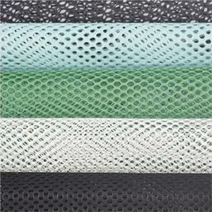 FREE SAMPLE Hard Polyester Mesh Fabric For Hats Caps Luggage Bags Shoes Tent Car Seat Cover Clothing Luggage Fabric