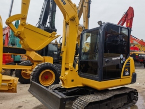 Excavatrice Komatsu PC56-7 d'occasion d'origine japonaise, excavatrice d'occasion à prix avantageux, 5,6 tonnes, mini-excavatrice d'occasion en stock - Product Image 6