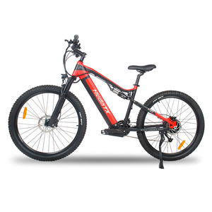 Bicicleta eléctrica de montaña de 29 pulgadas con suspensión completa, freno hidráulico y motor en el buje. - Product Image 3