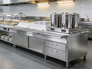 Equipo de <span class=keywords><strong>Buffet</strong></span> Eléctrico Comercial de Acero Inoxidable, Cocina Personalizada para Restaurante, Hotel y Cocina - Product Image 3