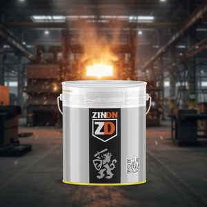 Revêtement gris résistant aux hautes températures et aux intempéries pour peintures de structures en acier - Product Image 1