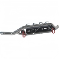 Nouveau pare-buffle avant robuste sur mesure avec manilles de récupération pour pick-up, 4x4, SUV, en acier, Hilux, fixation par boulons, couleur personnalisée