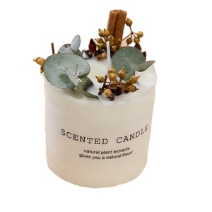 Custom Cinnamon Scented Candle Gift Set Jar Luxury Spiritual Aromatherapy Candle Gel Soy Wax Scented Candle Cardboard Boxes MSDS